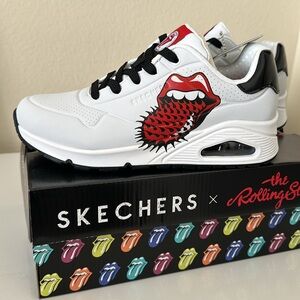 Skechers x Rolling Stones Single! Spike Tongue